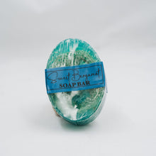Load image into Gallery viewer, Oval Loofah Soap Bar