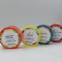 Load image into Gallery viewer, Izithelo Loofah Glycerin Soap
