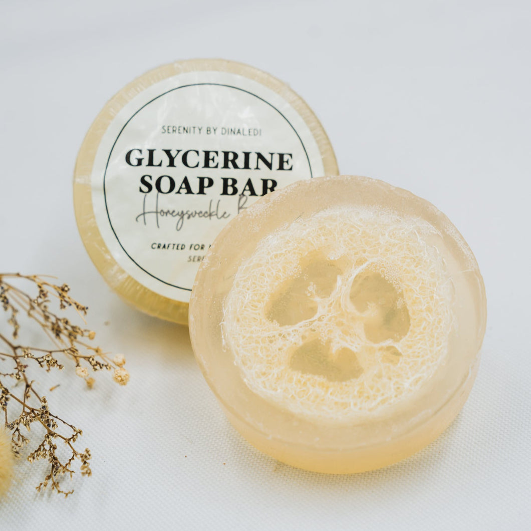 Serenity Loofah Glycerin Soap Bar