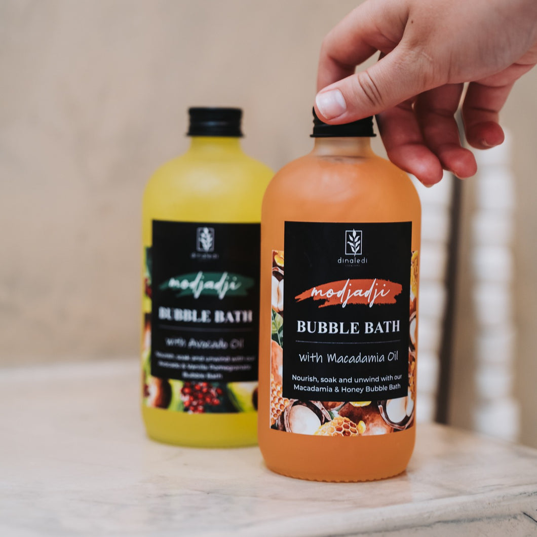Modjadji Bubble Bath | 500ml Glass Bottle – Dinaledi Creations